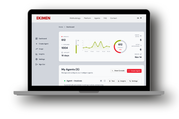 EKIMEN Dashboard